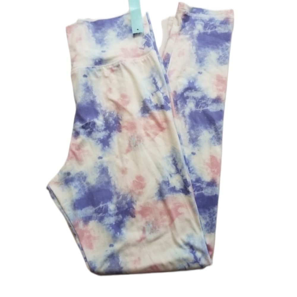 5/$25 Summer Sale!!! Abound Pink & Blue Tie Dye Leggings